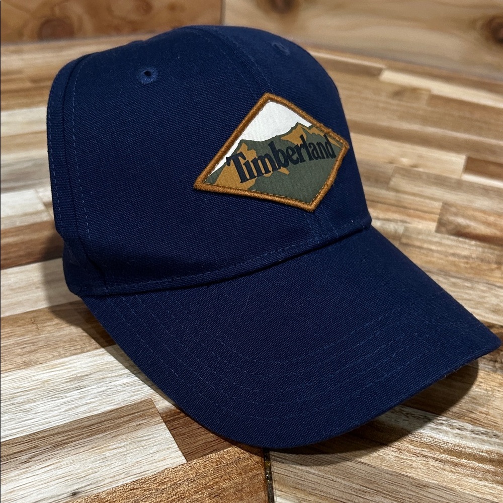 Timberland Dark Blue Logo Cap